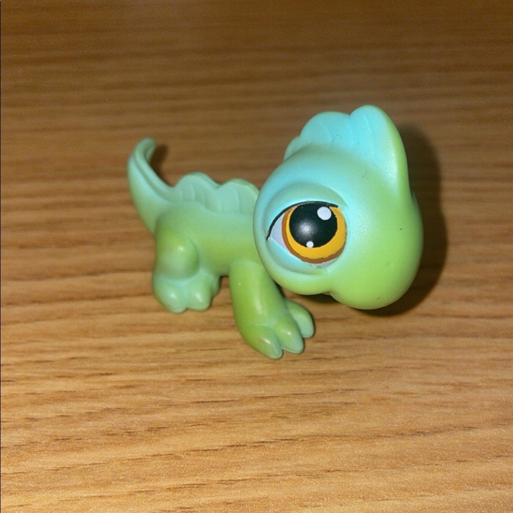 LPS Littlest Pet Shop Iguana #1865 Dragon Iguana Lézard